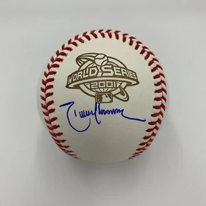 RANDY JOHNSON SIGNED 2001 OFFICIAL RAWLINGS WORLD SERIES BASEBALL MLB - BAS - Picture 1 of 3