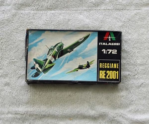 Italaerei Reggiane RE 2001 1:72 Plastic Model Kit#A102 Complete Vintage - Imagen 1 de 8