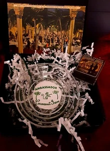 Ambassador Hotel COCOANUT GROVE Aschenbecher-Streichholzheft-Postkarte-Foto GESCHENKBOX SET - Bild 1 von 4