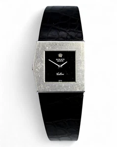 VINTAGE ROLEX CELLINI KING MIDAS 4017.6 MANUAL WRISTWATCH 18K WHITE GOLD c1973 - Picture 1 of 12