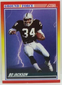 90 SCORE BO JACKSON GROUND FORCE #330 RAIDERS EX/NM - Picture 1 of 2