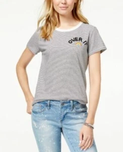 Bow & Drape Damen Over It Regenbogen Grafik Spruch T-Shirt, Medium, 2ZR-B2,bs - Bild 1 von 1
