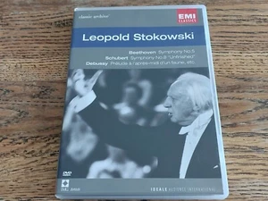 Stokowski - Beethoven Schubert etc Debussy DVD In VGC Reg 0 All NTSC Format - Picture 1 of 3