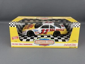 ERTL American Muscle #32 Dale Jarret 1995 Mac Tools Ford T-Bird 1/18 Diecast NIB - Picture 1 of 10