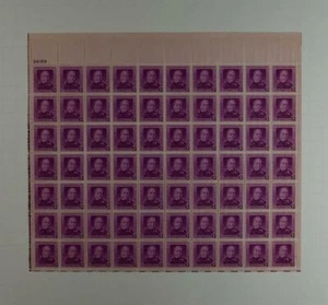 US SCOTT 988 PANE OF 70 SAMUEL GOMPERS STAMPS 3 CENT FACE  MNH - Picture 1 of 1