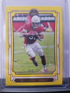 David Johnson 2019 Panini Legacy Football YELLOW (050/165) Arizona Cardinals - Bild 1 von 2