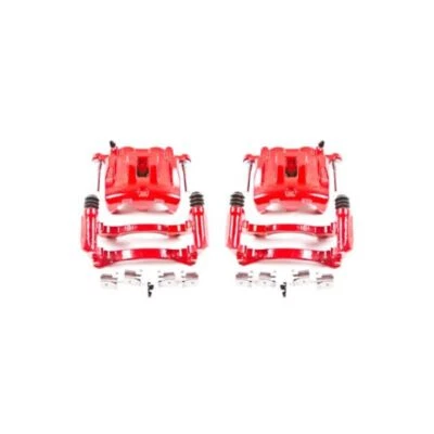 Power Stop S4826 para Jeep Grand Cherokee 99-04 pinzas delanteras rojas con soportes - Foto 1 de 4