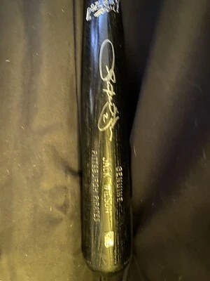 JACK WILSON PITTSBURGH PIRATES JOGO MORCEGO AUTO - Imagem 1 de 2