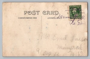 Manfred North Dakota ND c1910 11A RFD Cancel Postmark Postcard DPO 1894-1992 - Picture 1 of 2