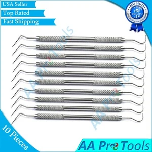 Dental Examination William Perio Probe Explorer Double Ended 10pcs - Picture 1 of 3