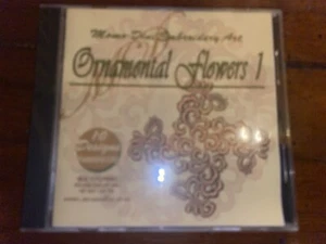 Mono-Dini Embroidery Art Ornamental Flowers 1 Embroidery CD - Picture 1 of 2