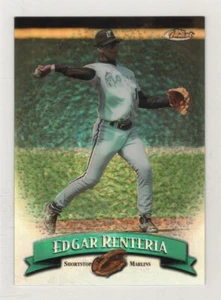 1998 Topps Finest No Protector Refractor #147 Edgar Renteria Florida Marlins - Picture 1 of 1