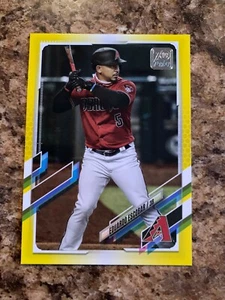 Eduardo Escobar 2021 Topps Yellow Walgreens SP Parallel # 260 AZ Diamdondbacks - Picture 1 of 1