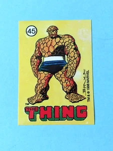 FANTASTIC FOUR The Thing Sticker by Artist John Byrne vintage 1986 Marvel - Picture 1 of 3