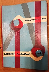 PORSCHE SUPPLEMENTS 1958 1959 orig Workshop Manual carburetor fuel 356 A Vintage - Picture 1 of 11