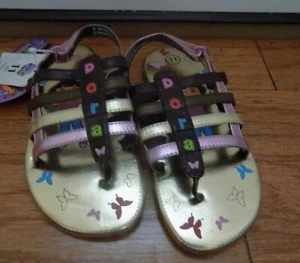 DORA THE EXPLORER GIRL'S SANDLES   SIZE 11 - Picture 1 of 2
