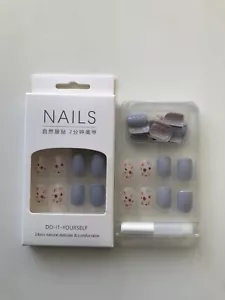 Full Size Nail Wraps Stickers Polish Manicure Art Self Stick Decor 3D Strips Lot - Picture 1 of 10