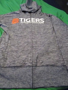 NEW 4HER DETROIT TIGERS BASEBALL HOODIE HOODED JACKET WOMENS BLUE MARL SMALL - Picture 1 of 2