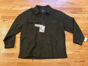 Weatherproof Garment Company Men's XL Jacket Coat Fully Lined Heavy Wool Blend - Picture 1 of 6