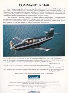 1994 Aero Commander 114 B Aircraft ad 1/10/2024g - Picture 1 of 1