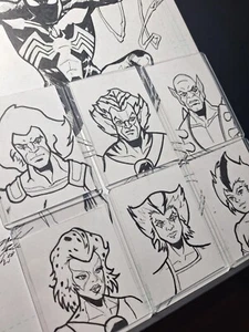 Thundercats Sketch Trading Cards Original Art Signed by Artist Michael Fulcher - Picture 1 of 8