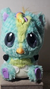 Hatchimals Owlicorn Interactive Toy Plush Rocks Back And Fourth, Eyes Light Up - Picture 1 of 9
