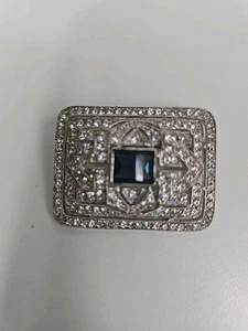 Broche Art Deco Plata 925 Estampilla Firmada 925 Estrella 918 VI De Colección - Imagen 1 de 5
