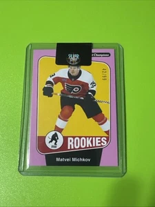 2024-25 parkhurst champion rookies # 260 matvei michkov shell pink /99 - Picture 1 of 3