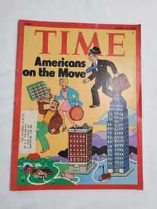 Time Magazine March 15 1976 Americans on the Move - Picture 1 of 4