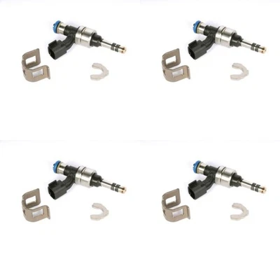 Juego de 4 inyectores de combustible General Motors 12634123 para Buick Chevrolet Cadillac GMC Foto 1 de 4