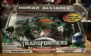 HASBRO Transformers Dark Of The Moon Human Alliance Roadbuster & Sergeant Recon - Picture 1 of 6
