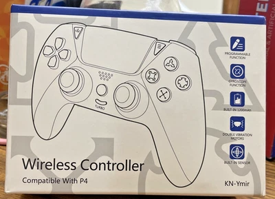 KN-YMIR Wireless Controller PS4 Sony Playstation 4 P4 Generic Gamepad New Sealed - Image 1 of 4