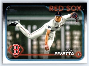 2024 Topps #17 Nick Pivetta - Boston Red Sox - Picture 1 of 2