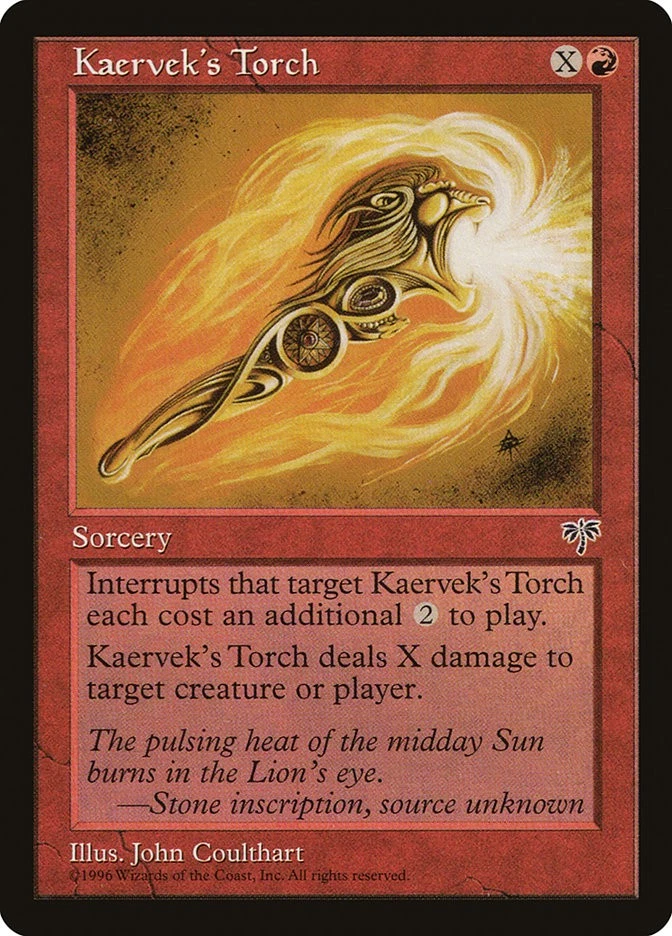 4x Kaervek's Torch - LP - Mirage Block - SPARROW MAGIC mtg - Image 1 of 1