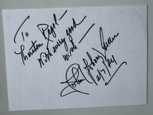 John Green    -  Musik - original Autogramm  - Größe 15 x 10 cm - Picture 1 of 1