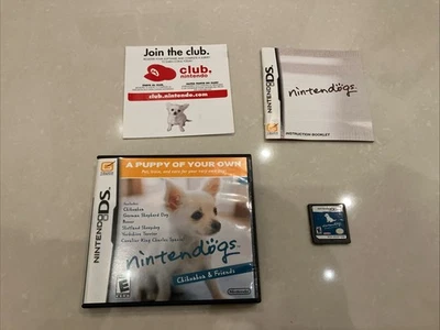 Nintendogs: Chihuahua & Friends Nintendo DS CIB Complete w Manual Tested - Image 1 of 4