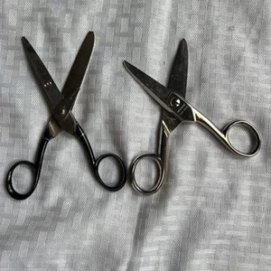 Vintage Heritage Scissors Sewing Taİlor Shears & Unknown Brand Scissor - Picture 1 of 24