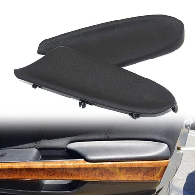 1 par de reposabrazos de cuero para Honda Accord 2008-12 sedán paneles de puerta delantera almohadilla de tapa Foto 1 de 4