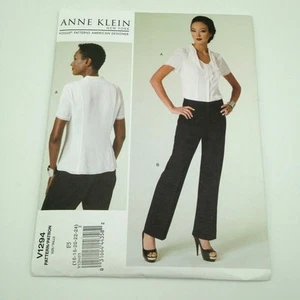 Vogue Sewing Patterns 1294 Uncut American Designer Anne Klein Blouse Pant 16-24 - Picture 1 of 5
