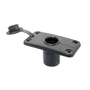 Scotty #0244-BK Flush Deck Mount with Rain Cap - Bild 1 von 2