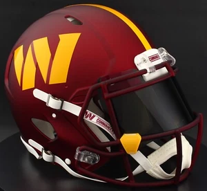 WASHINGTON COMMANDERS NFL Riddell Speed Full Size REPLICA Football Helmet - Picture 1 of 7