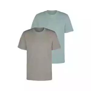 KangaROOS 2 Paquete Básico Camisetas en Menta/Piedra GB PEQUEÑA S (fm158-15) - Imagen 1 de 4
