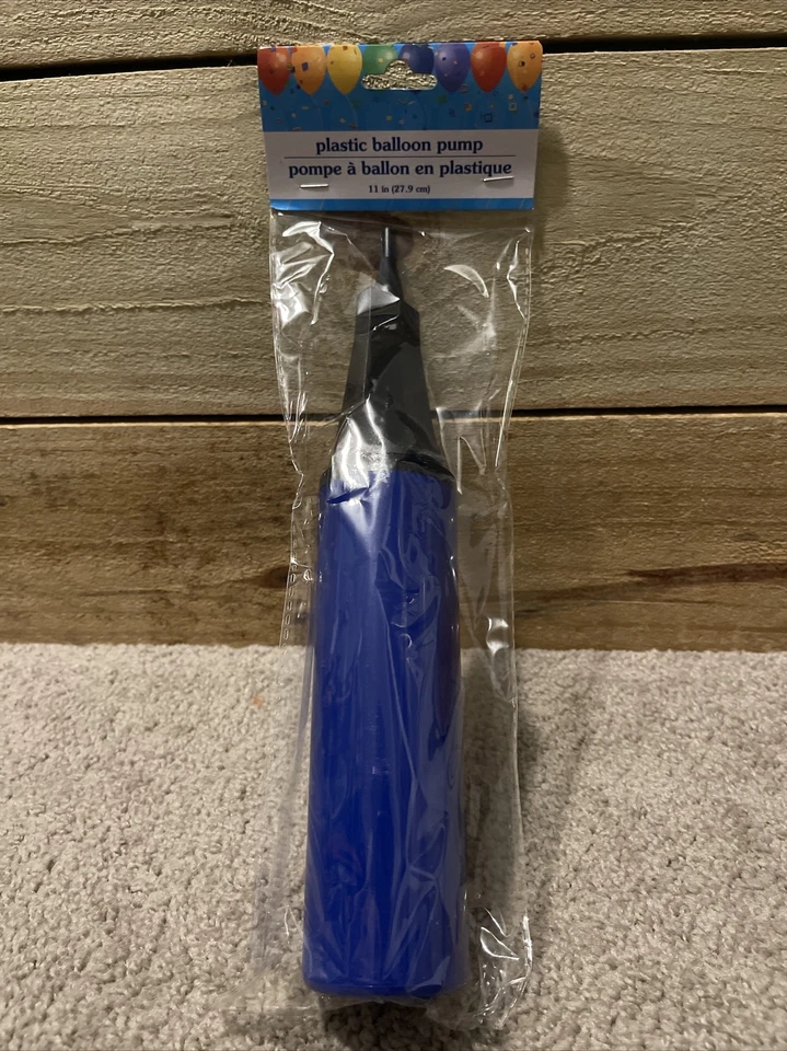 2 Balloon Pump Hand Held Manual Party Event Decorating 1 Red 1 Black