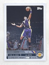Lamar Odom 2005-06 Topps Big Game /179 #35 NBA Los Angeles Lakers Trading Card