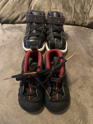 Лот из 2 Nike Air Jordan XI ретро 378040-002 и 643145-004 ребенка ясельного возраста sz 4C - Изображение 1 из 4