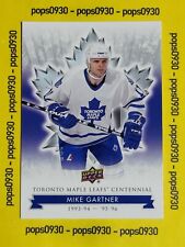 Mike Gartner, Toronto Maple Leafs, 2017, Centennial Edition, #92