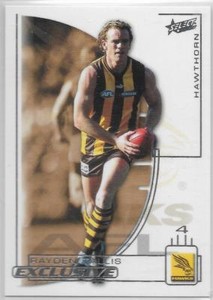 2002 Select Exclusive Base Card (85) Rayden TALLIS Hawthorn