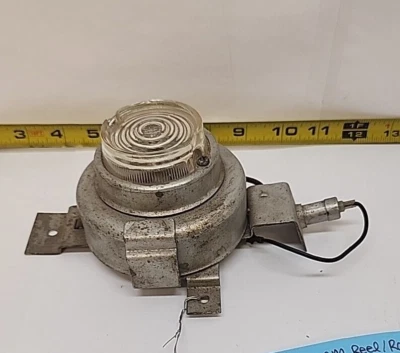 Used OEM GM Reel/Roll-Out Hood/Trunk Service Light 632017 1961-69 Pontiac (670C) - Image 1 of 4
