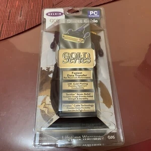 BELKIN 10' (3M) DIRECT CABLE CONNECTION PC TO PC FILE TRANSFER CABLE DB25 M/M - Picture 1 of 2