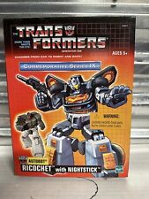 Transformers Commemorative Series IX G1 Reissue RICOCHET NIGHTSTICK STEPPER